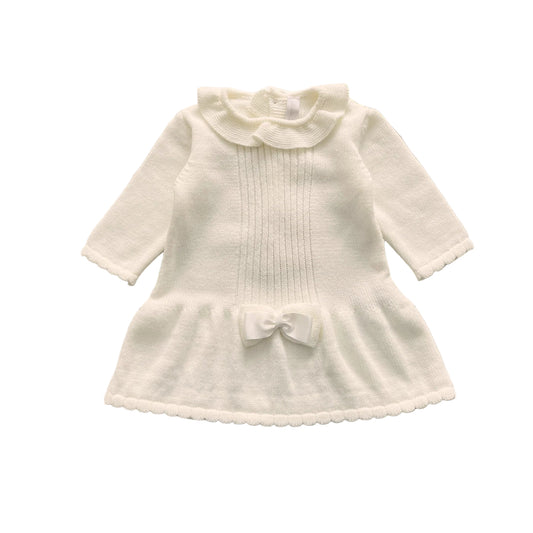 Martin Aranda Girls Knitted Stone Dress