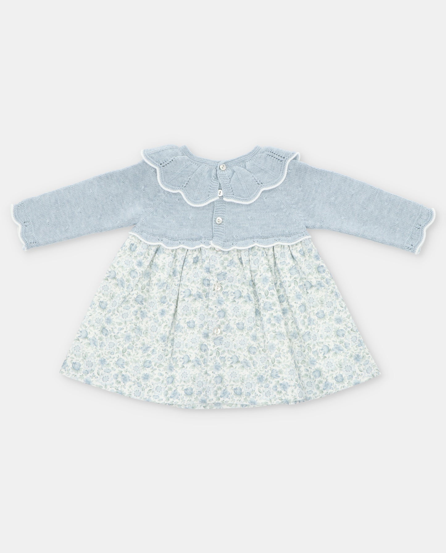 Martin Aranda Baby Blue Dress