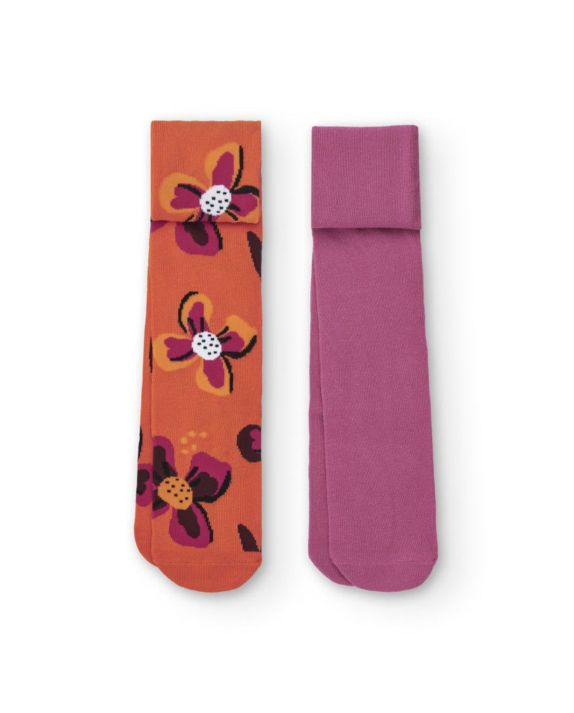 Tuc Tuc Floral 2 pack of Tights