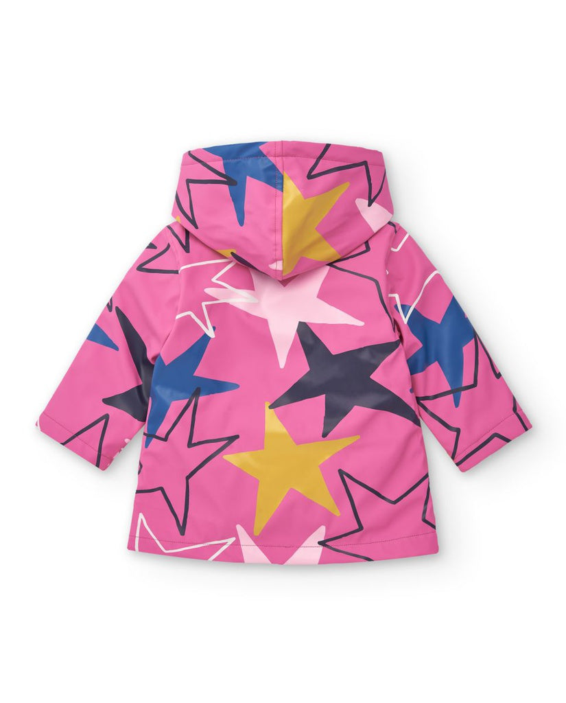 Tuc Tuc Amazing Blue Star Pink Rain Coat