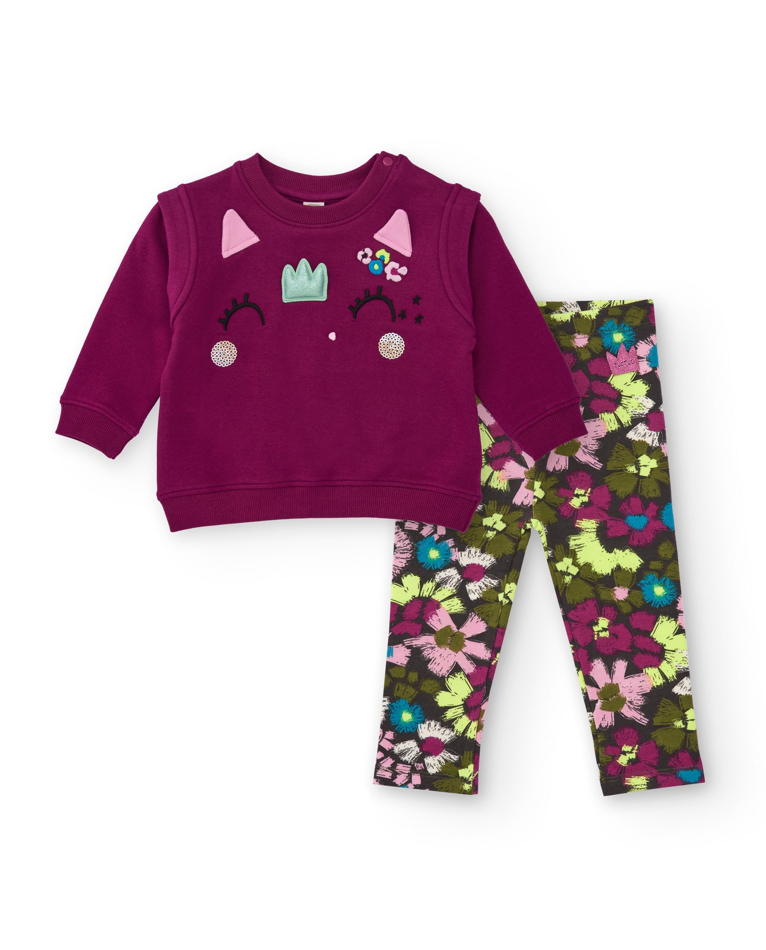 Tuc Tuc Lilac Leggings Set