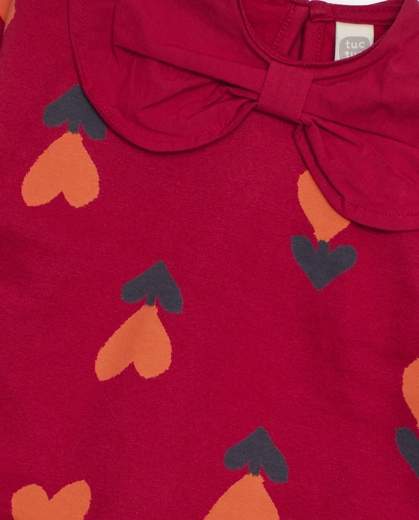 Tuc Tuc Red Collared Leggings set *Preorder