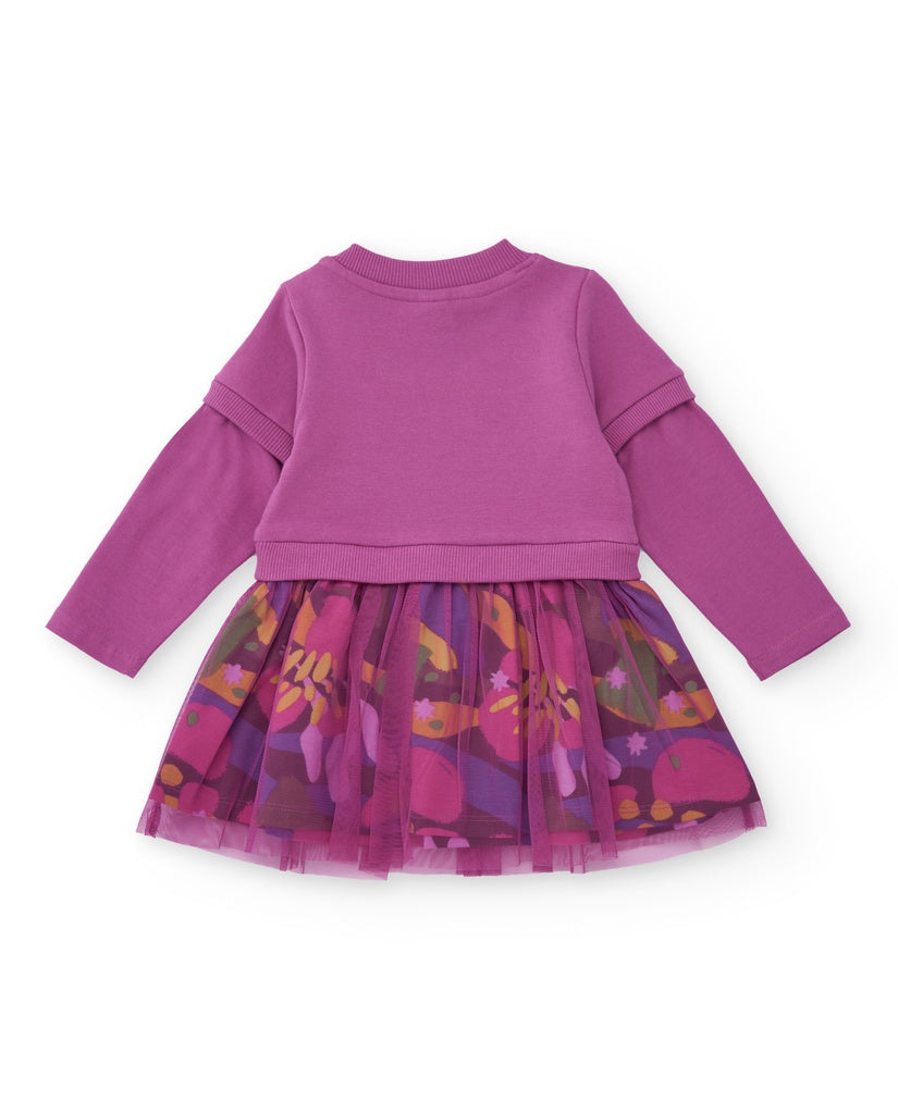 Tuc Tuc Floral 'Funny' Purple Dress