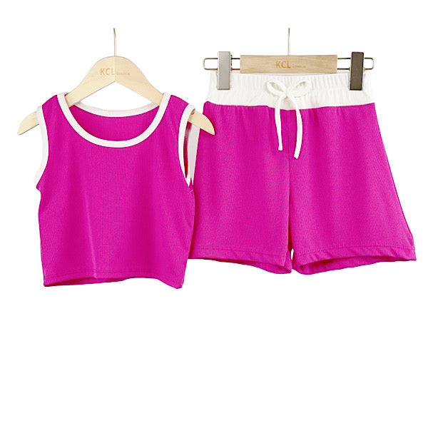 Girl Short Set Dolly Day Dreams Little Dudes