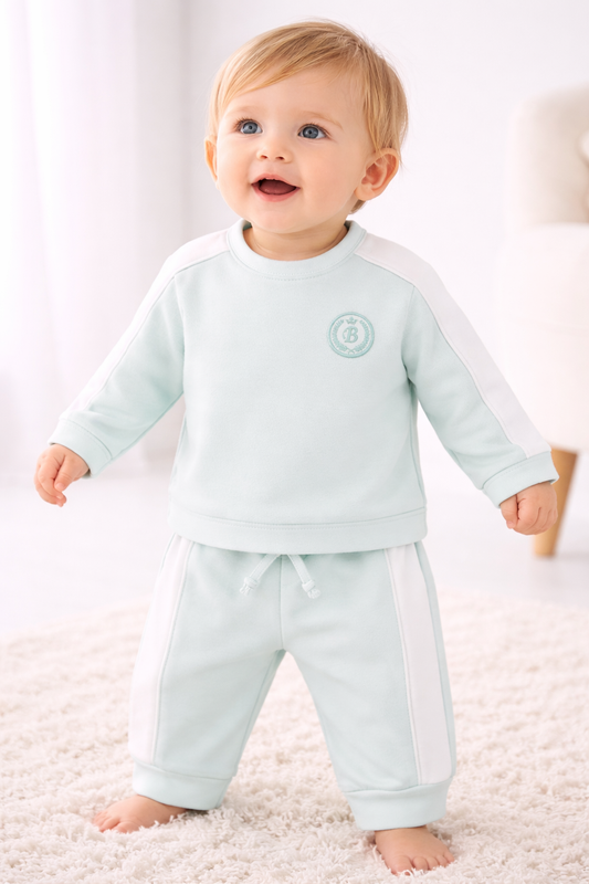 Blues Baby Boys Lyon Mint Jogging Set
