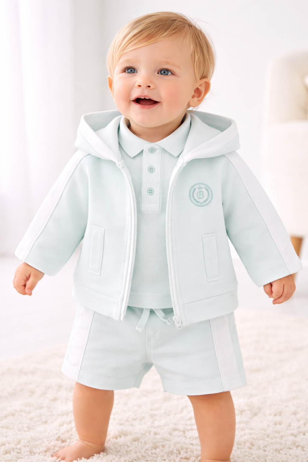 Blues Baby Boys Lyon Mint Jacket