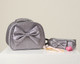 Caramelo Kids Grey School Bag Glitter Pencil Case *Preorder