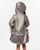 Caramelo Kids Girls Grey Rain Mac with Bow