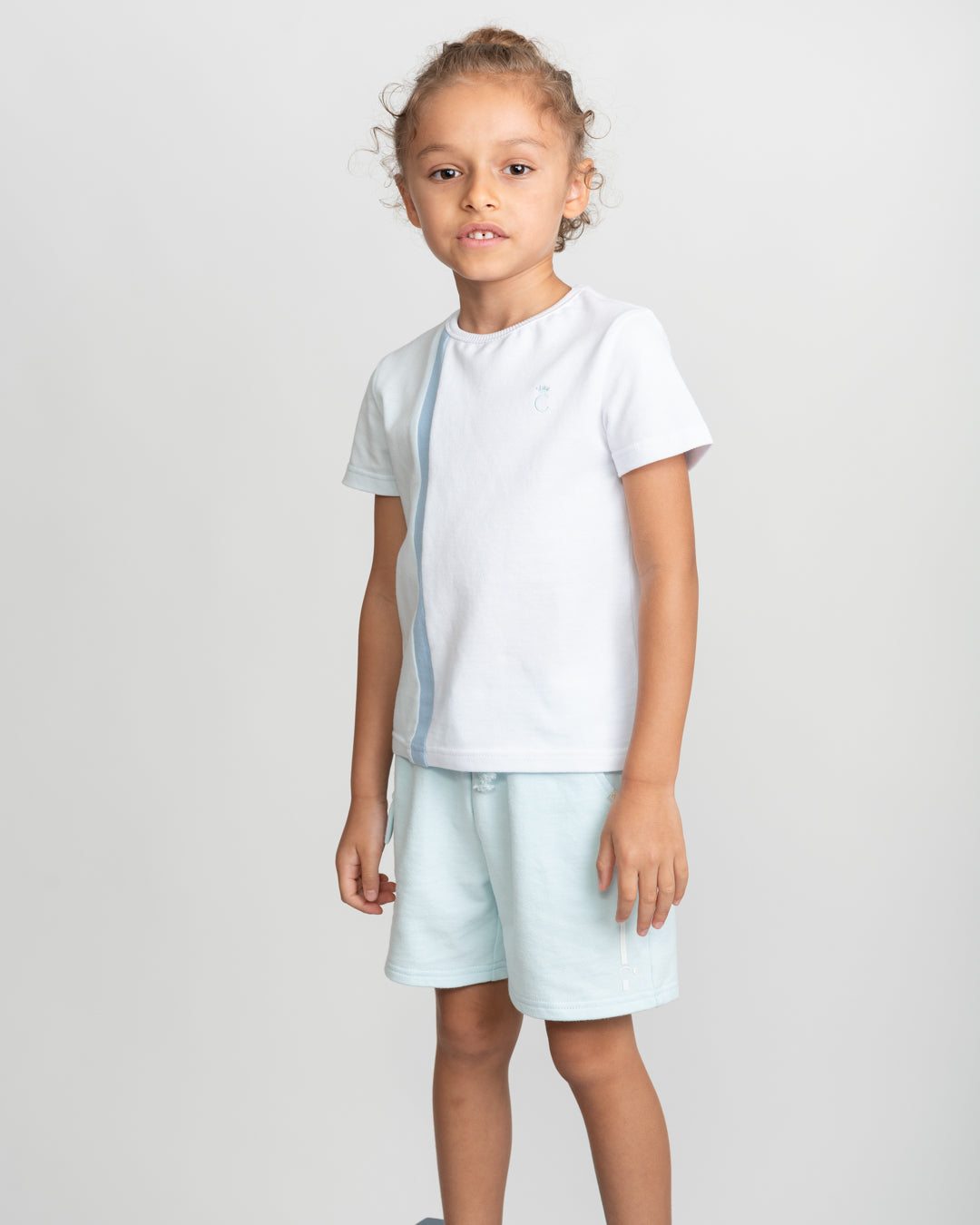 Caramelo Kids Boys Sky Block Colour Shorts Set