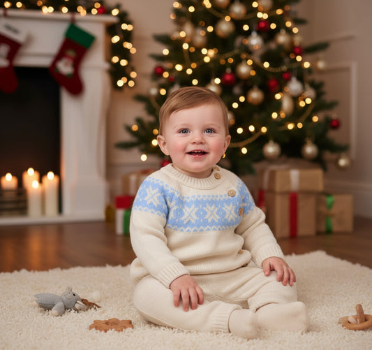 PEX Boys Blake Natural Trousers Suit