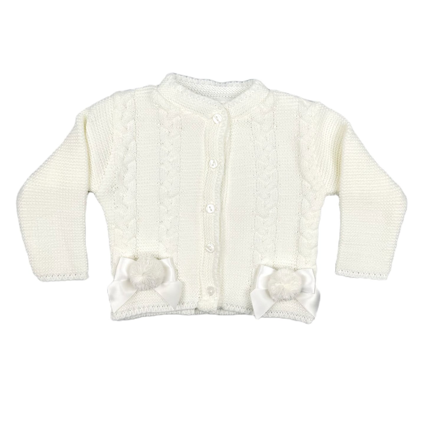 Klee Kids Cardigan White