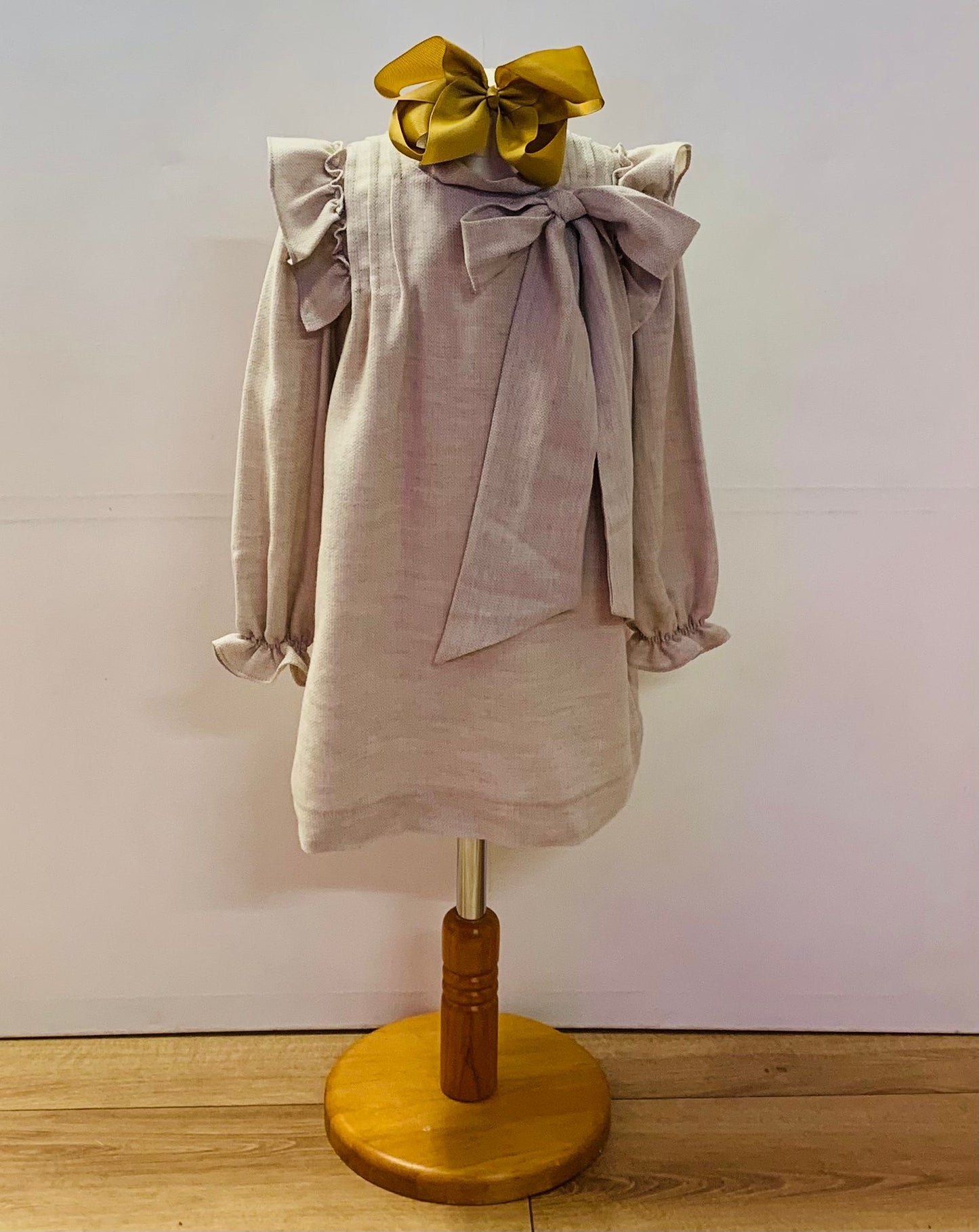 Puro Mimo Girls Maeve Bow Dress