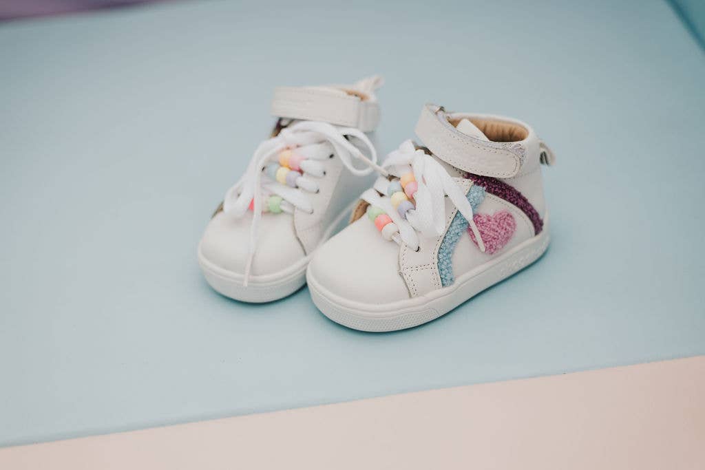 Shoo Shoos Girls Wonderwall High Top Trainer
