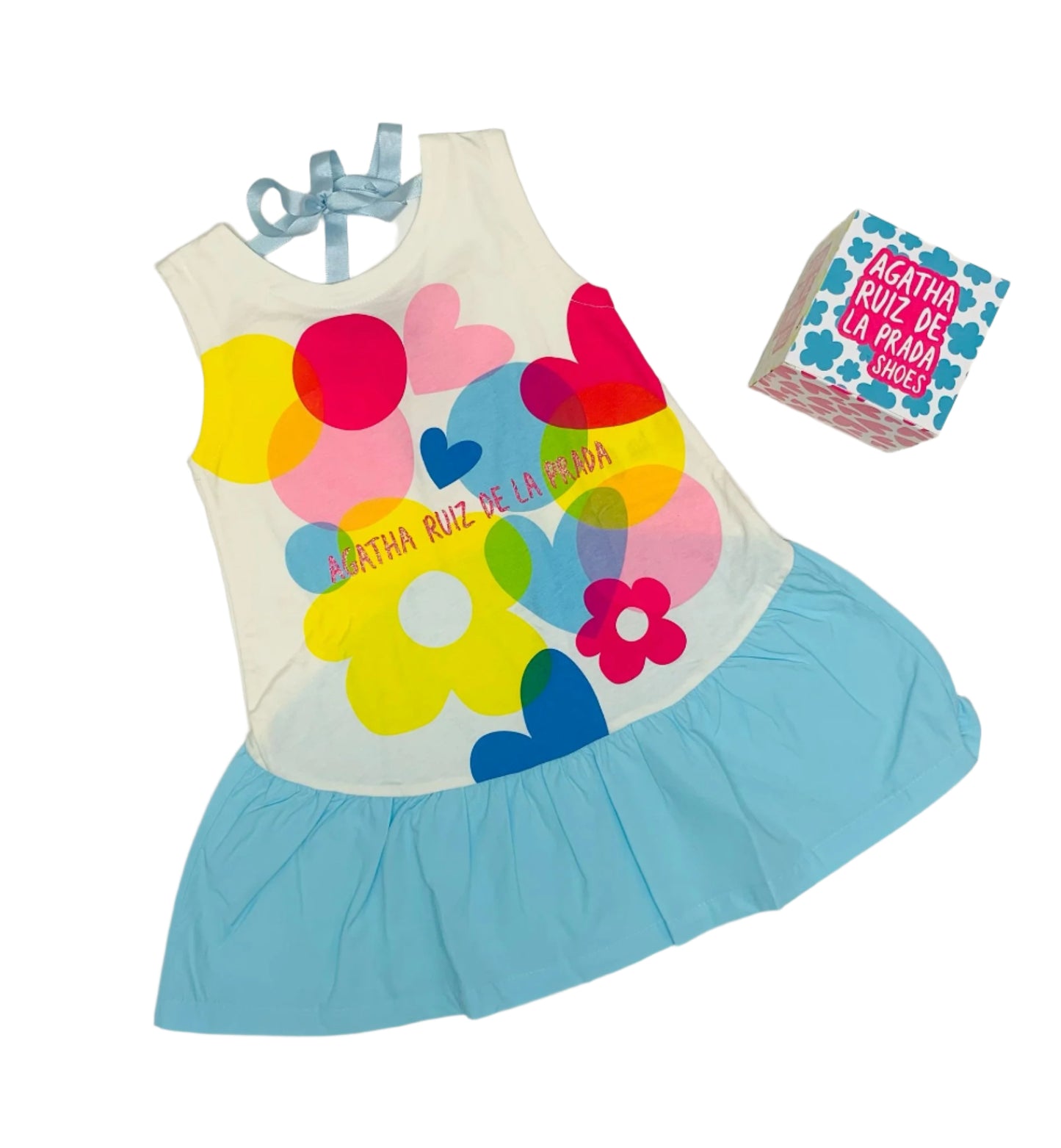 Agatha Ruiz de la Prada Monaco Multi Colour Dress