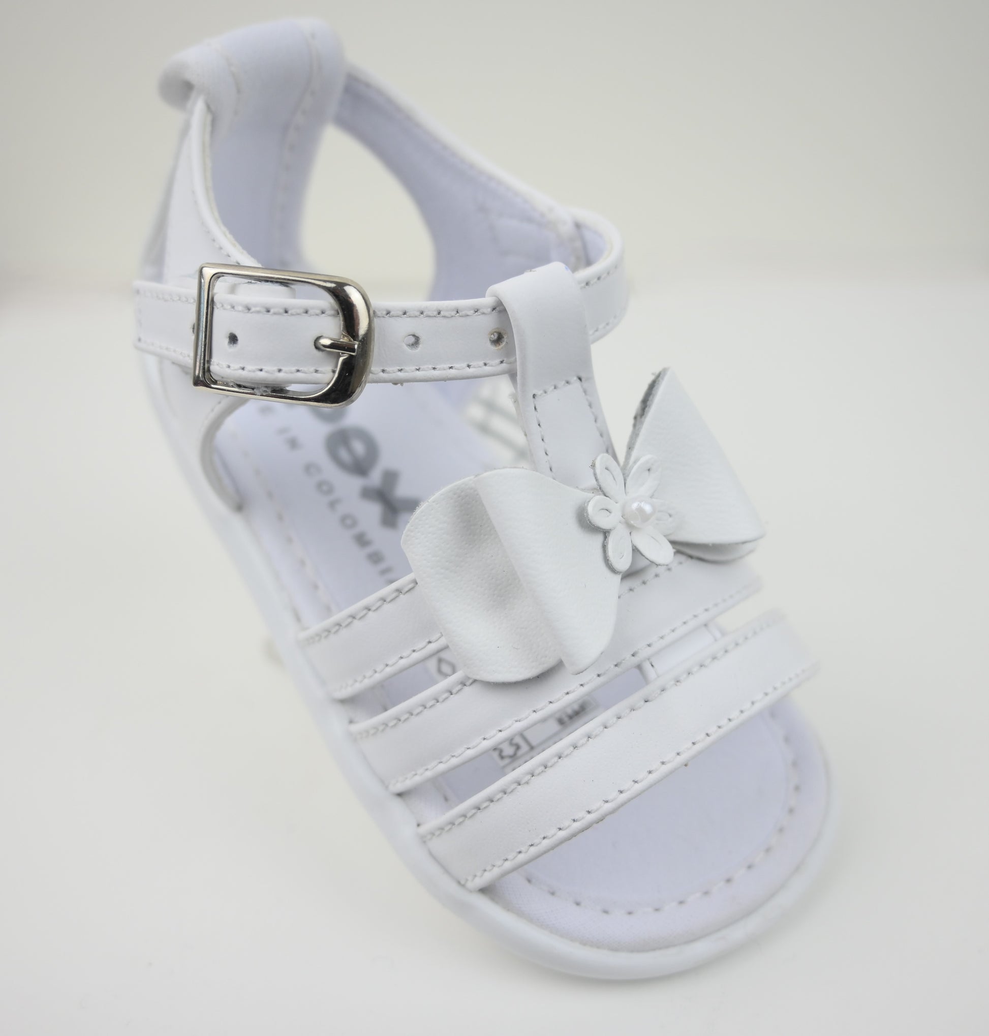 PEX Girls Celeste Sandal White