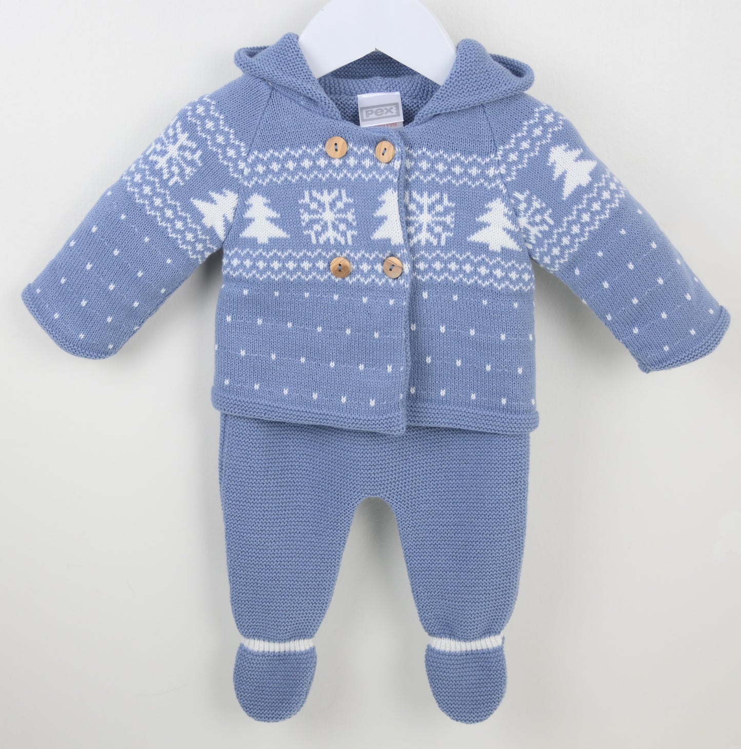 PEX Boys Alpine Suit Dusky Blue