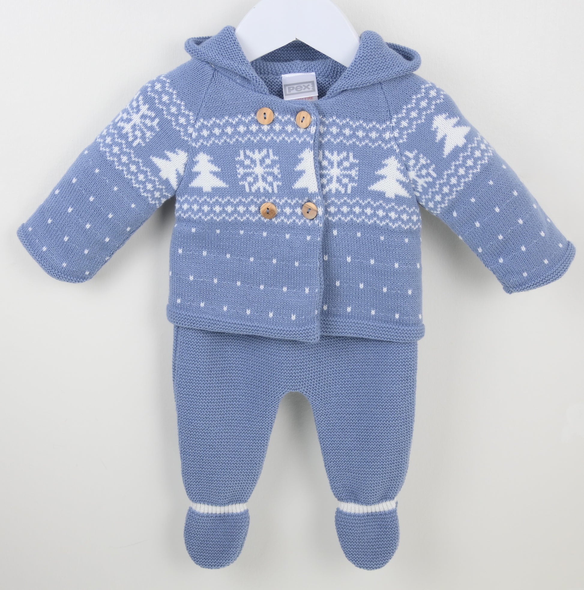 PEX Boys Alpine Suit Dusky Blue