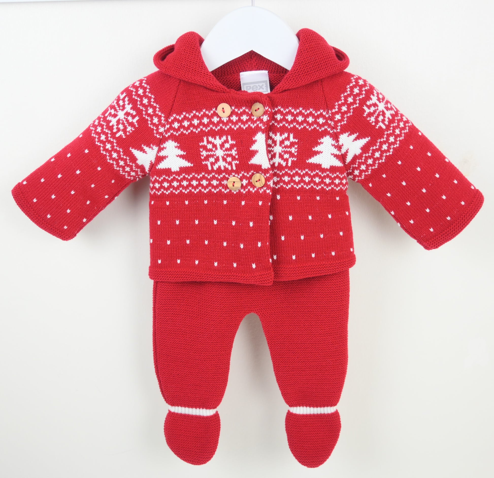 PEX Boys Alpine Suit Dusky Red