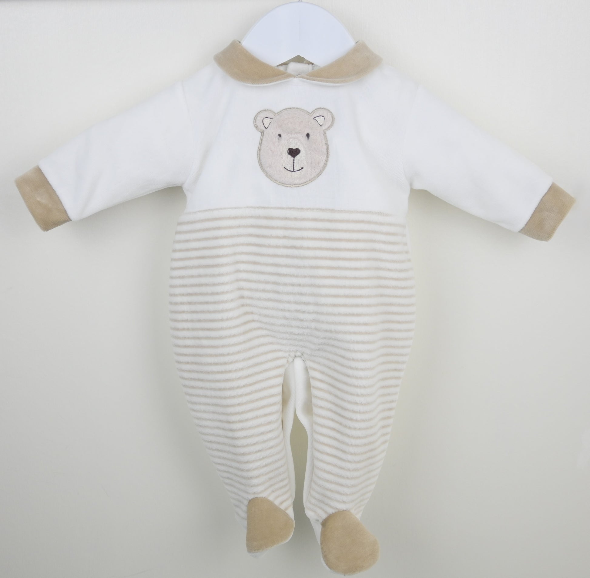 PEX Boys Neutral Bear Sleepsuit