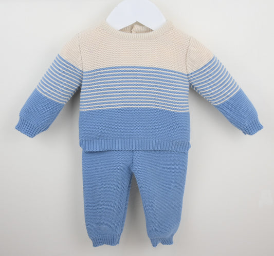 PEX Boys Santiago Trouser Outfit Dusky Blue