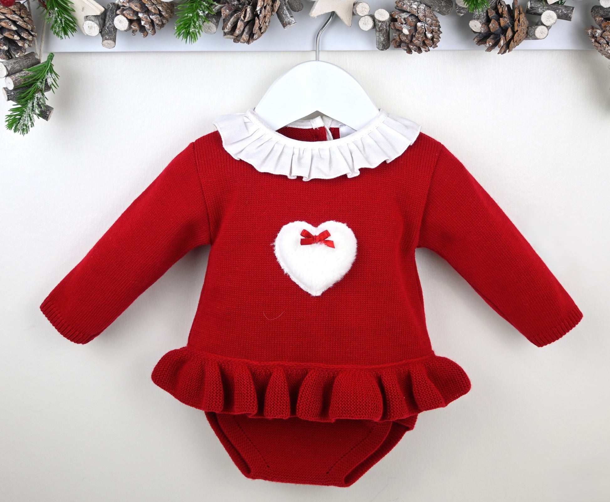 PEX Girls Cecily Red Pants Suit