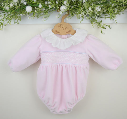 PEX Girls Evie Romper Pink