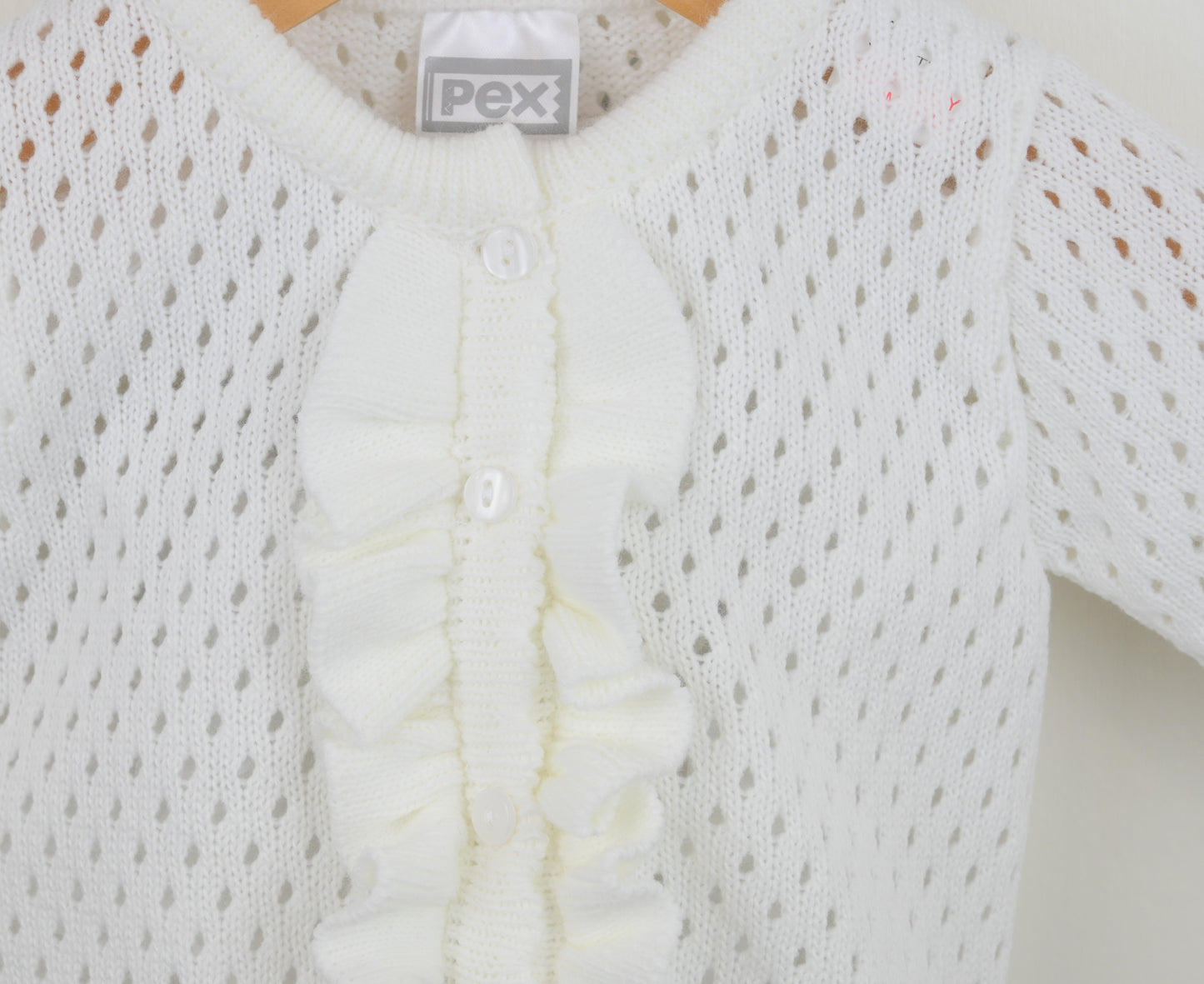 PEX Girls Luella Cardigan White - Preorder