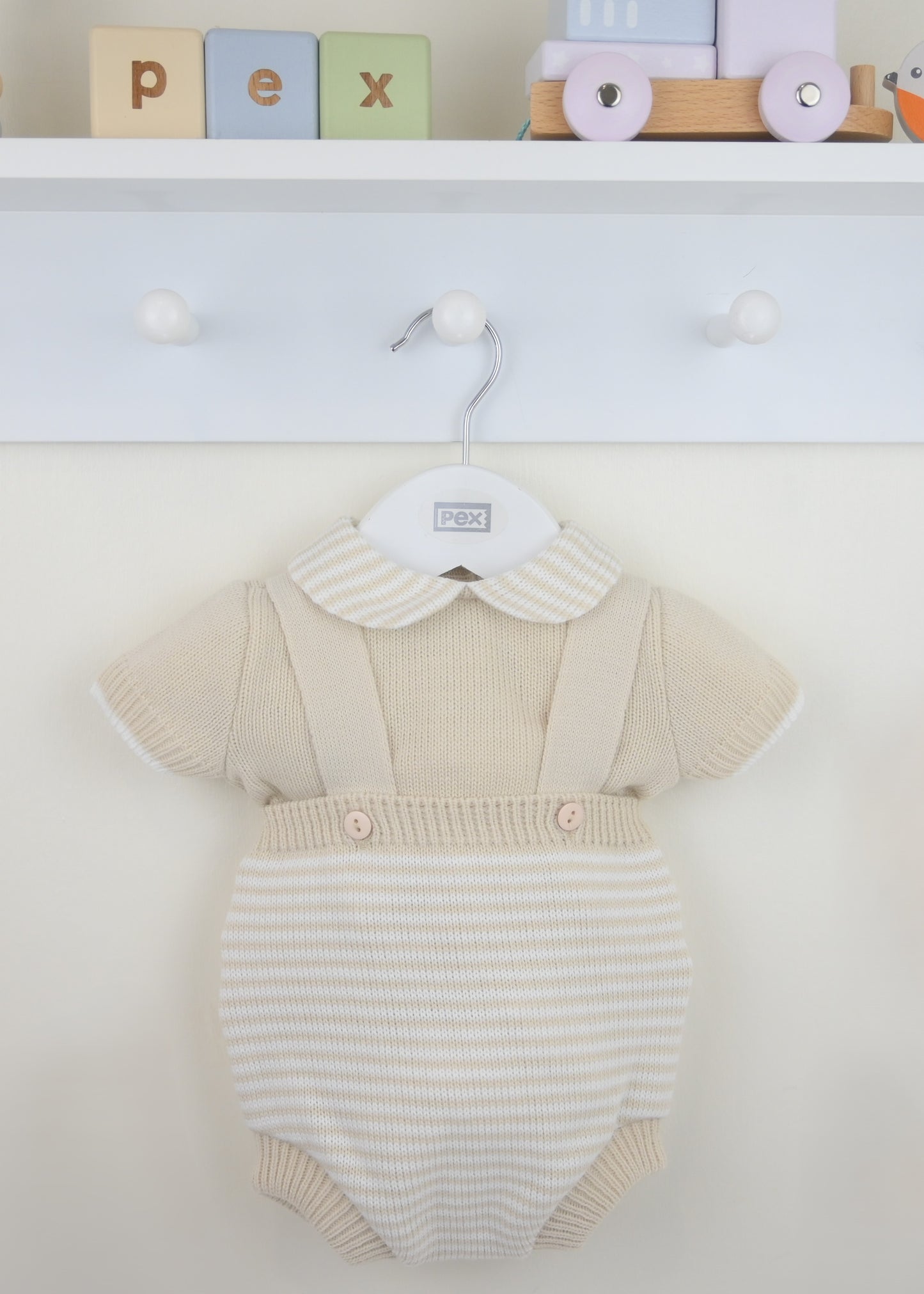 PEX Boys Marshal Outfit Natural/White - Preorder