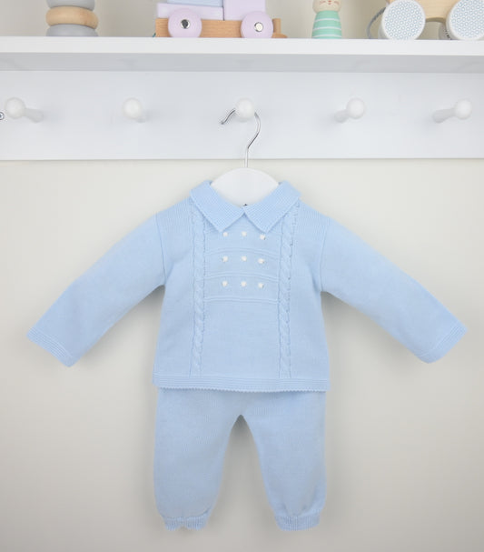 PEX Boys Thomas Trousers Blue Suit - Preorder