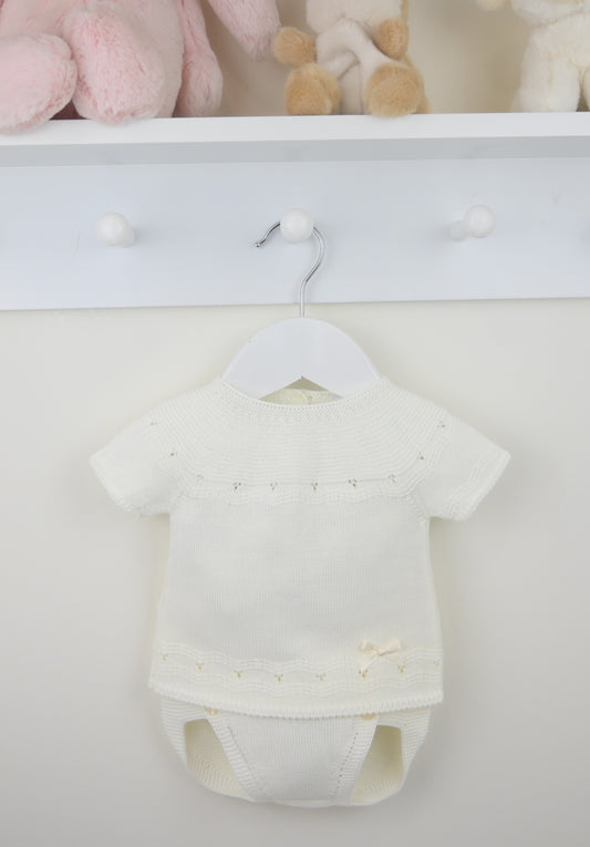 PEX Girls Carey Pants Suit Ivory - Preorder