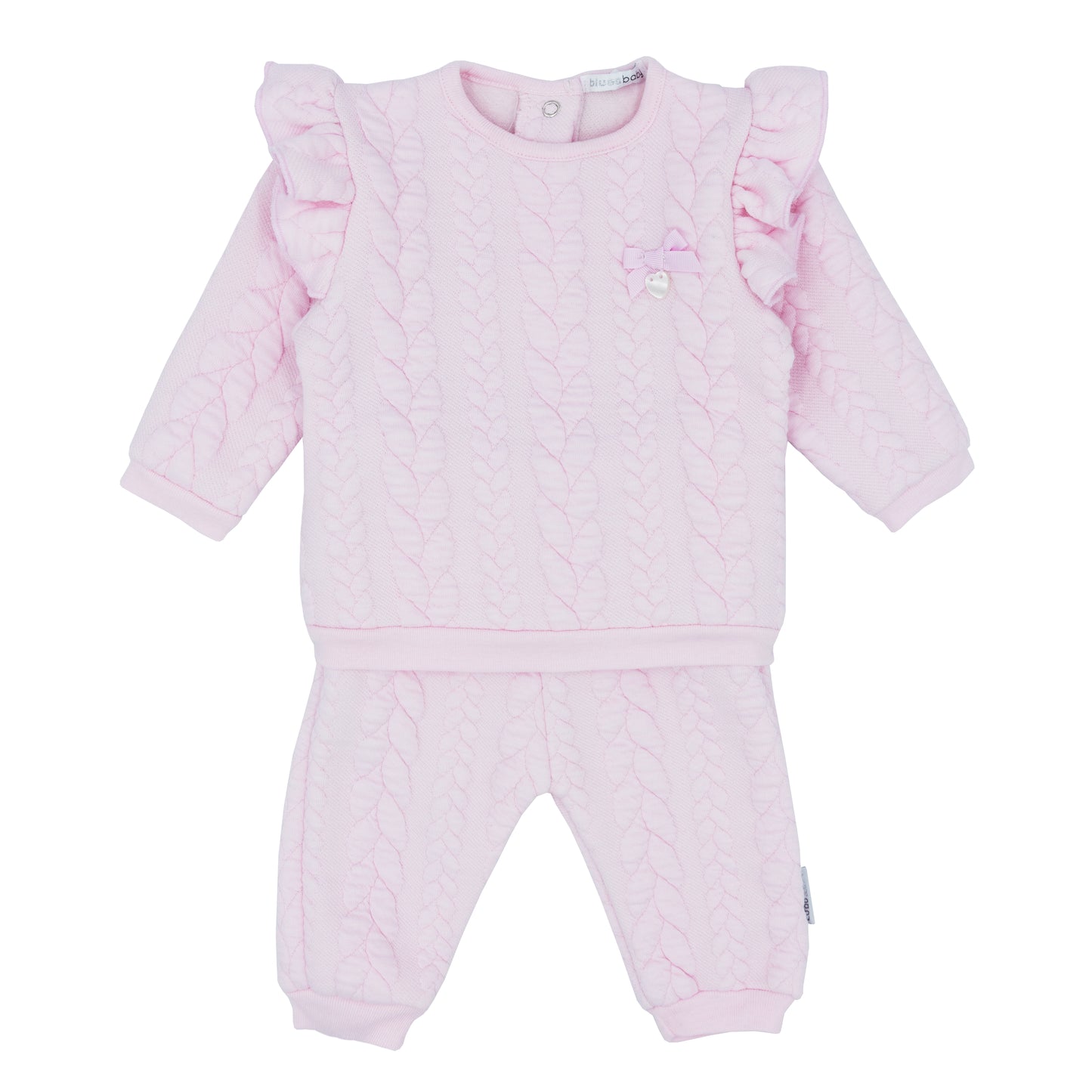 Blues Baby Girls Pink Portimao Collection Two Piece Joggings Suit