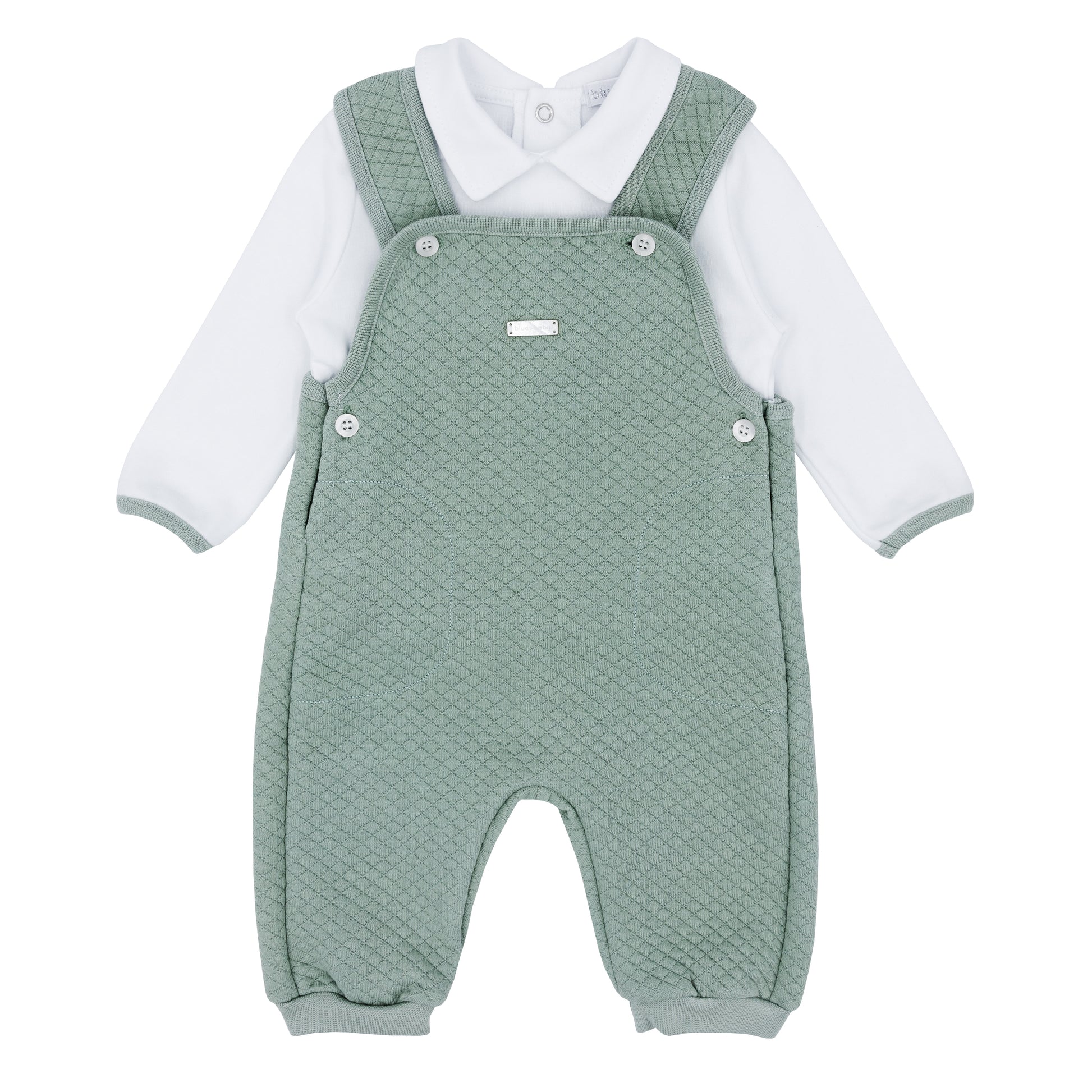 Blues Baby Boys Sage Porto Collection Damon Dunagree Set&nbsp;