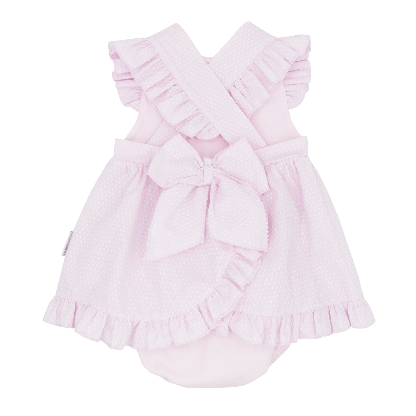 Blues Baby Girls Valencia Pink Dress and Knickers