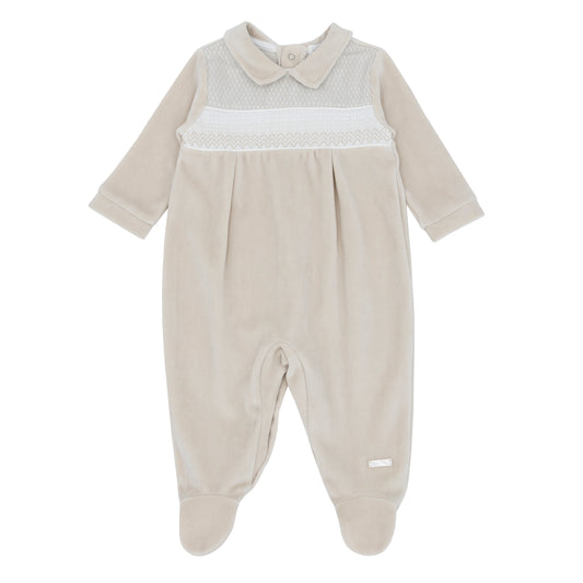 Blues Baby Boys Beuamont Beige All in One