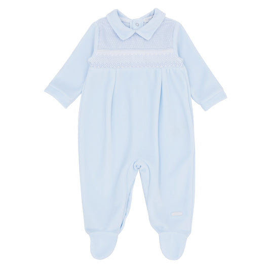 Blues Baby Boys Beuamont Baby Blue All in One
