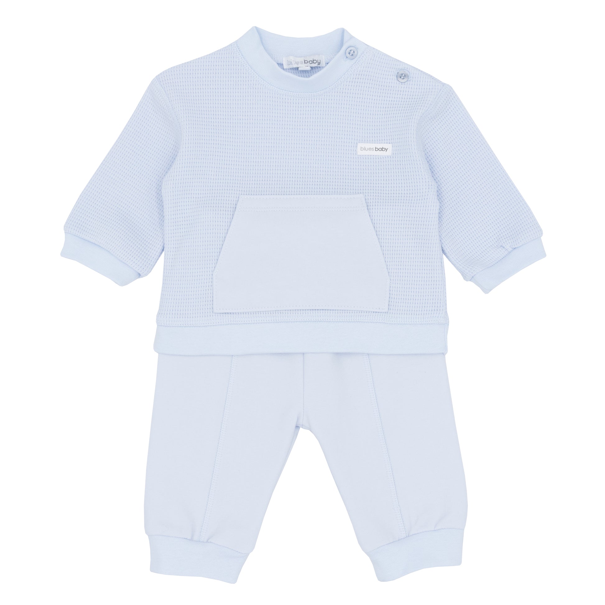 Blues Baby Boys Antwerp Baby Blue Jogging Set