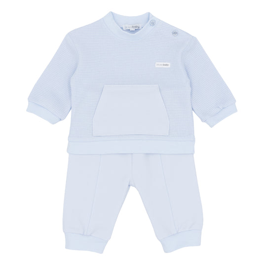 Blues Baby Boys Antwerp Baby Blue Jogging Set