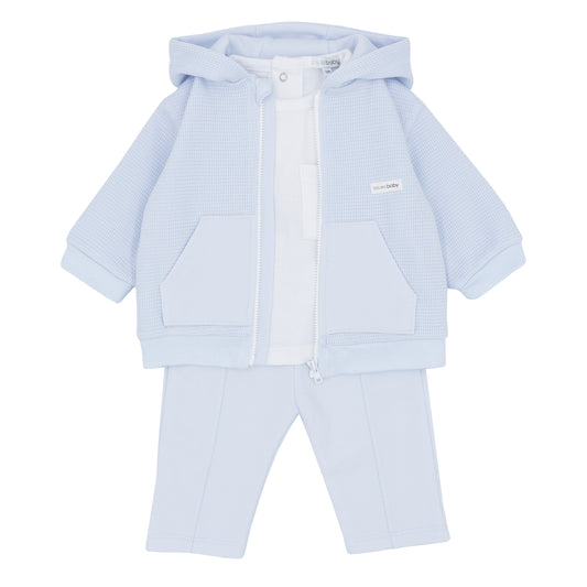 Blues Baby Boys Antwerp Baby Blue Track Suit Set