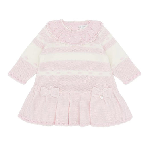 Blues Baby Girls Pink Maristead Knitted Dress *Preorder
