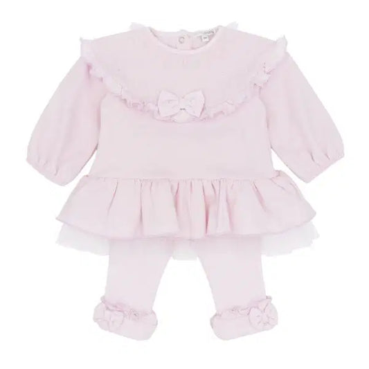 Blues Baby Girls Pink Helsinki Tunic & Leggings Set *Preorder