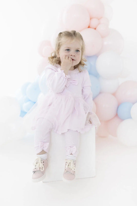 Blues Baby Girls Pink Helsinki Dress & Leggings Set *Preorder