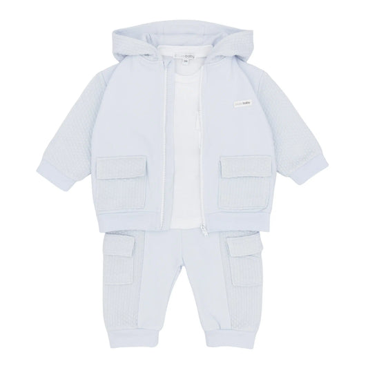 Blues Baby Boys Blue Oslo 3PC Jogging Set *Preorder