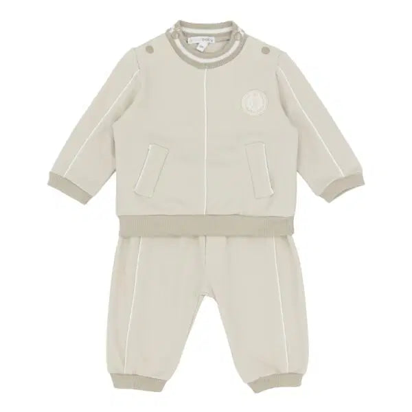 Blues Baby Boys Beige Hammel Polo Set *Preorder