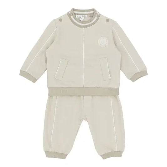 Blues Baby Boys Beige Hammel Polo Set *Preorder