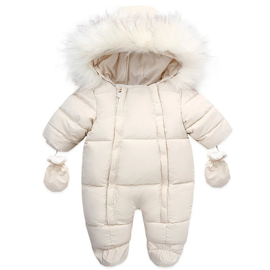 Baby Snow Suit Ivory