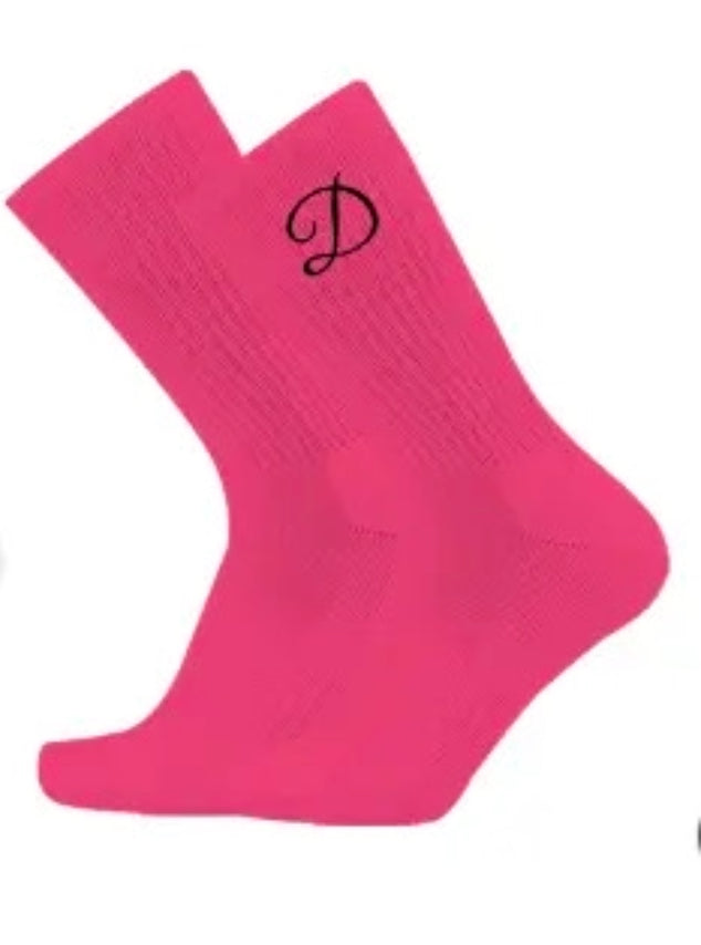 D by Dolly Sport Socks Fushia