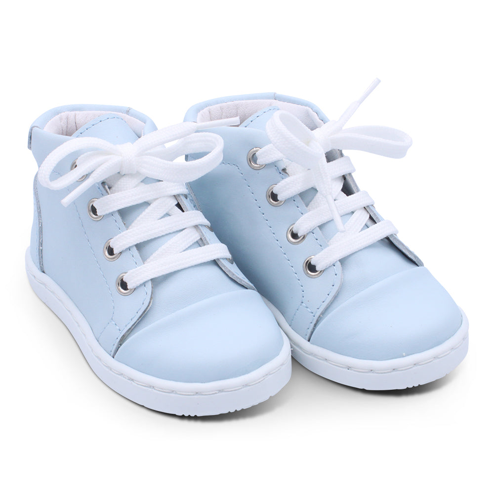 Borboleta Pale Blue Leather Danilo Boots