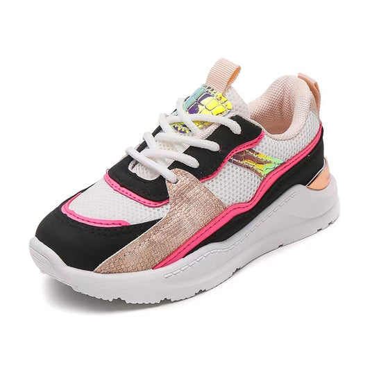 Girls Rainbow Multicolour Sneakers