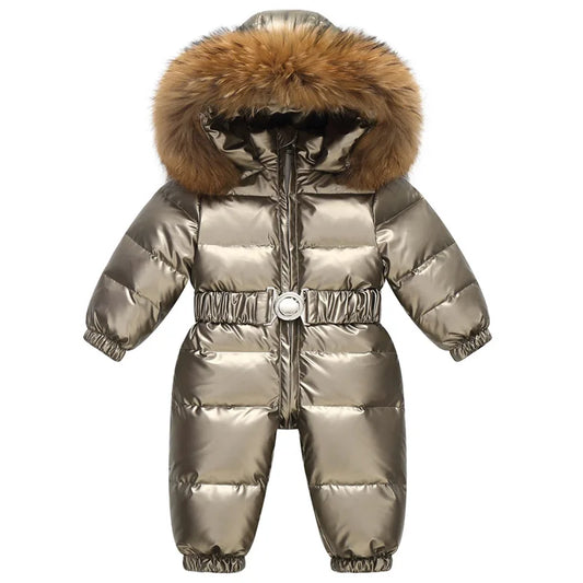 Gold Snowsuit All-in-one