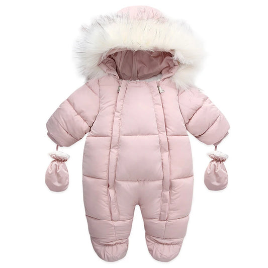 Baby Snow Suit Pink